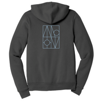 LHD - Unisex Sponge Fleece Full-Zip Hooded Sweatshirt