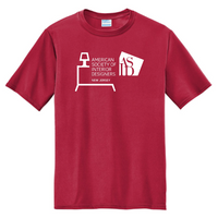 ASID New Jersey - Port & Company Essential Performance Tee - Designed by Zara Ahmad, ASID Student