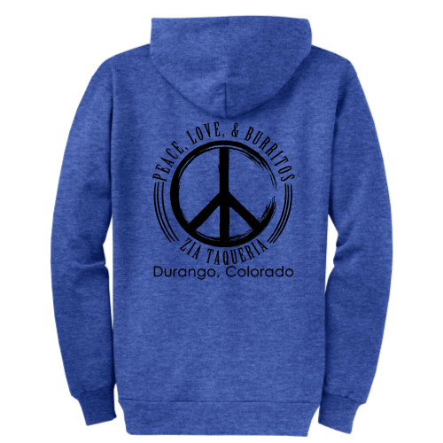 ZiaTaqueria - Port & Company Classic Full-Zip Hooded Sweatshirt