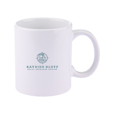 BaysideBluff -  11oz Basic C Handle Ceramic Mug