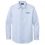 White/ Newport Blue Grid Check