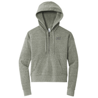 LivingForward - District Women's Perfect Tri Fleece 1/2-Zip Pullover