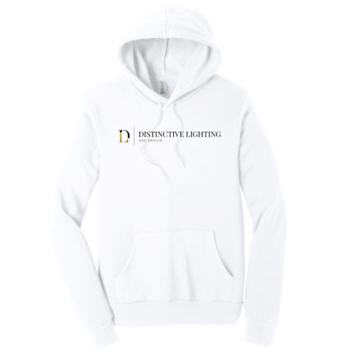 DistinctiveLighting - Unisex Poly/Cotton Hooded Pullover Sweatshirt