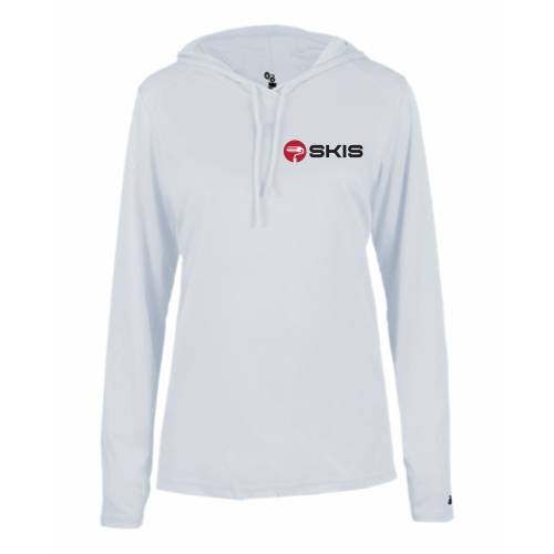 SkisPainting - B-Core L/S Women's Hood Tee
