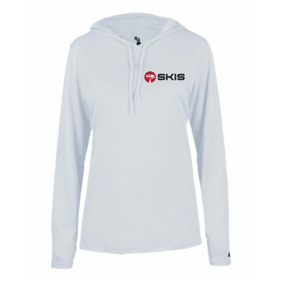SkisPainting - B-Core L/S Women's Hood Tee