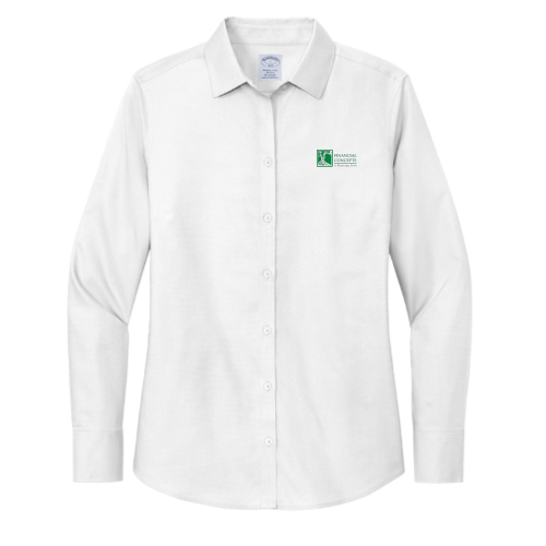 FinancialConcepts - Brooks Brothers Women's Wrinkle-Free Stretch Nailhead Shirt BB18003