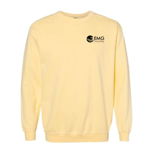 EMGConsulting - Comfort Colors Pigment-Dyed Crewneck Sweatshirt