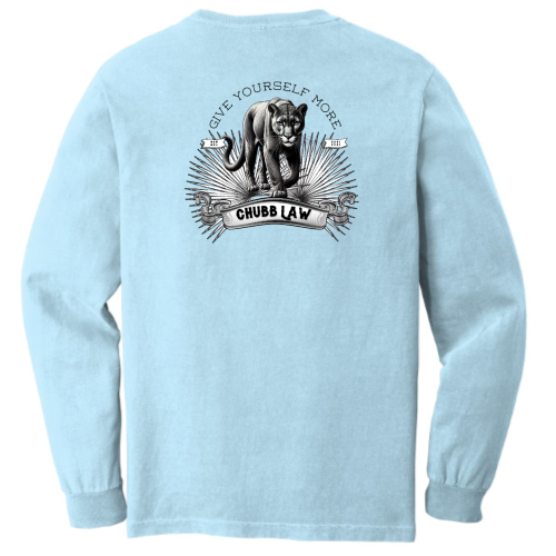 ChubbLaw - Comfort Colors Garment-Dyed Heavyweight Long Sleeve T-Shirt