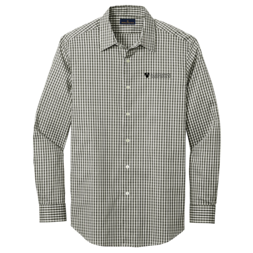 Allegiance  - Brooks Brothers Tech Stretch Patterned Shirt Light