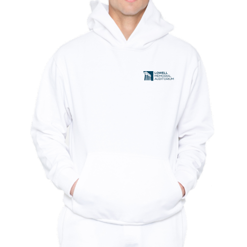 LMA - Embroidery Urban Pullover Hoodie White