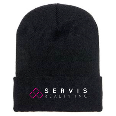 ServisRealty - Adult Cuffed Knit Beanie