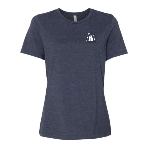 Hinge Fitness - Women's Relaxed Fit Heather CVC Tee v1