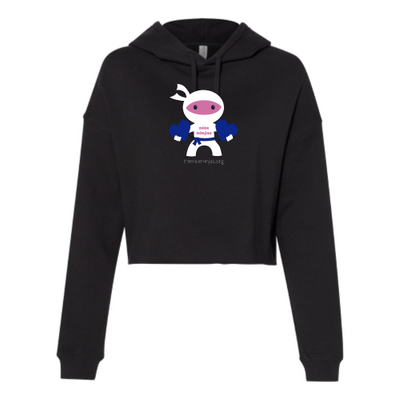 NiceNinjas - Independent Trading - Women's Cropped Hoodie