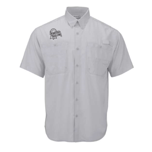 Nebraska State Fair - Paragon Men's Hatteras Performance Short Sleeve Fishing Shirt v2