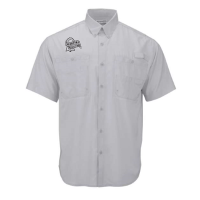 Nebraska State Fair - Paragon Men's Hatteras Performance Short Sleeve Fishing Shirt v2