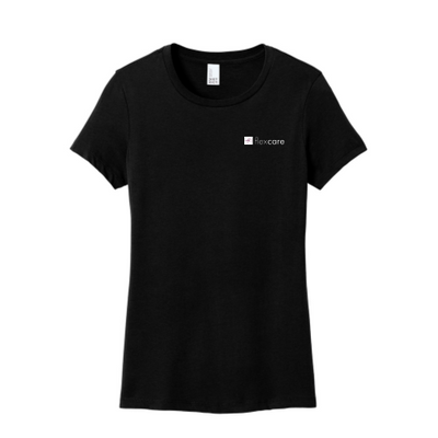 FlexCareStaffing - District Made Ladies Perfect Weight Crew Tee