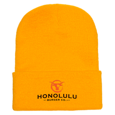 HonoluluBurger - Cuffed Knit Beanie