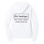 BoutiquexElDorado - Unisex Poly/Cotton Hooded Pullover Sweatshirt v1