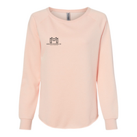 MaraconEnterprises - Independent Trading Women's California Wave Wash Crewneck Sweatshirt