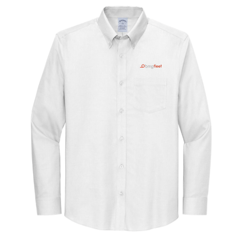 BMGFleetInstallations -Brooks Brothers Wrinkle-Free Stretch Nailhead Shirt (BMGFleet)