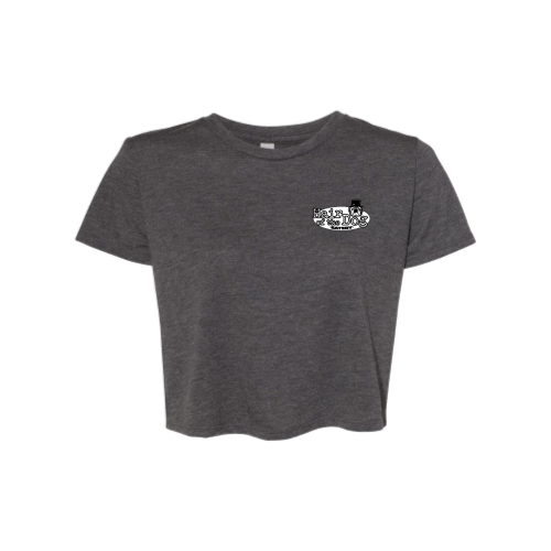 HairoftheDog Ladies Flowy Cropped T-Shirt upd