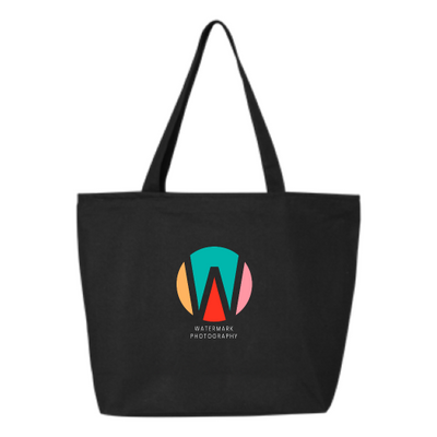 Watermark Photography - 24.5L Canvas Zippered Tote