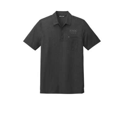 TheBoutique - TravisMathew - Oceanside Heather Pocket Polo - Black