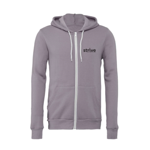 BuffaloStrive - Unisex Sponge Fleece Full-Zip Hooded Sweatshirt