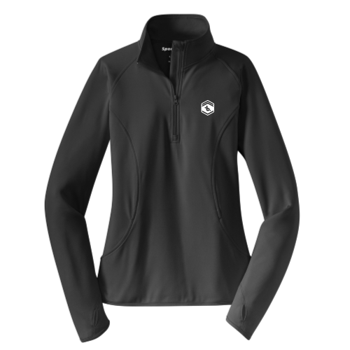 BaseckTraining - Sport-Tek Ladies Sport-Wick Stretch 1/2-Zip Pullover