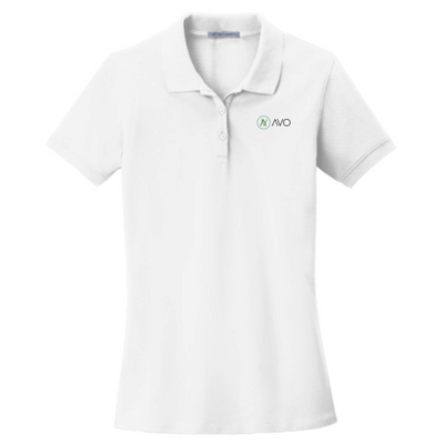 AvoInc - Port Authority - Ladies EZCotton Polo White