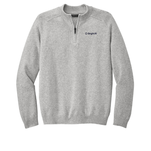 BrightAI - MercerMettle - Men's Quarter-Zip Sweater v1