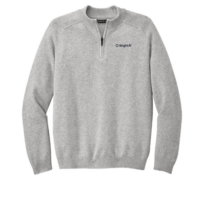 BrightAI - MercerMettle - Men's Quarter-Zip Sweater v1