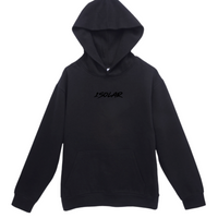 1 Solar Pullover Fleece Hoodie Black