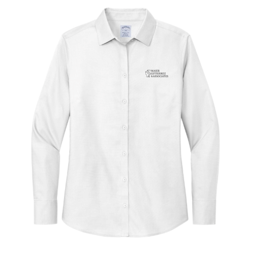 MGA - Brooks Brothers Women's Wrinkle-Free Stretch Nailhead Shirt BB18003