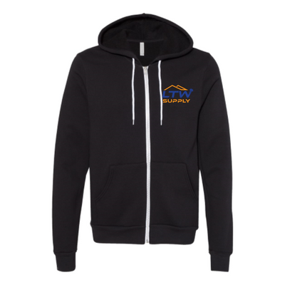 LTWSupply Sponge Fleece Zip Hoodie