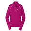 HCG - OGIO Endurance - Ladies' Nexus Quarter-Zip Pullover - Blue / Pink