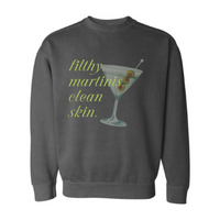 JamesStreetMedSpaTeam - Pigment-Dyed Crewneck Sweatshirt v1