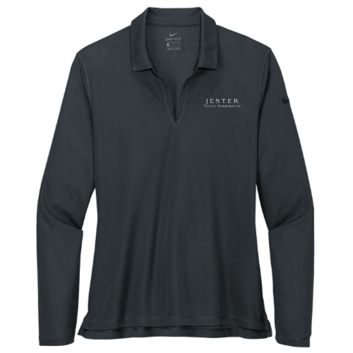 JesterFamilyChiropractic - Nike - Ladies Dri-FIT Long Sleeve Polo