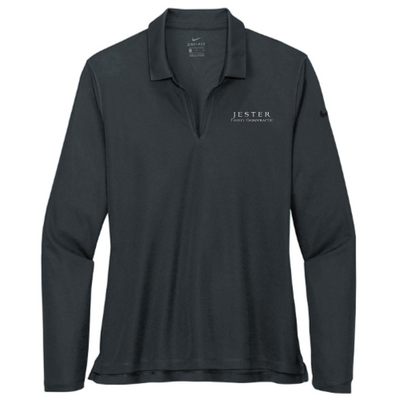 JesterFamilyChiropractic - Nike - Ladies Dri-FIT Long Sleeve Polo