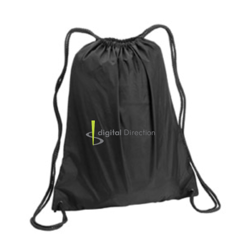 Digital Direction - Large Drawstring Backpack