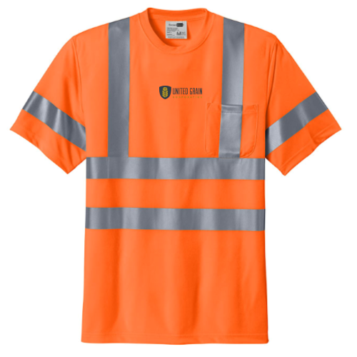 UnitedGrainCorporation - CornerStone ANSI 107 Class 3 Short Sleeve Snag-Resistant Reflective T-Shirt