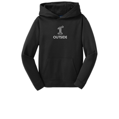 OneDegreeOutside - Sports Tek Youth Sport-Wick Fleece Hooded Pullover