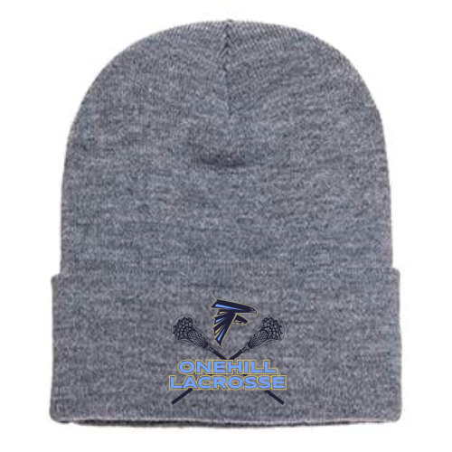 OneHillLacrosse - Adult Cuffed Knit Beanie