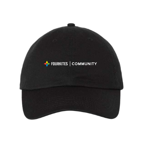 FourKitesCommunity - Adult Bio-Washed Unstructured Cap v1
