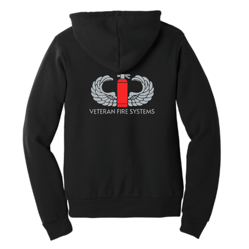 VeteranFireSystems - Unisex Poly/Cotton Hooded Pullover Sweatshirt
