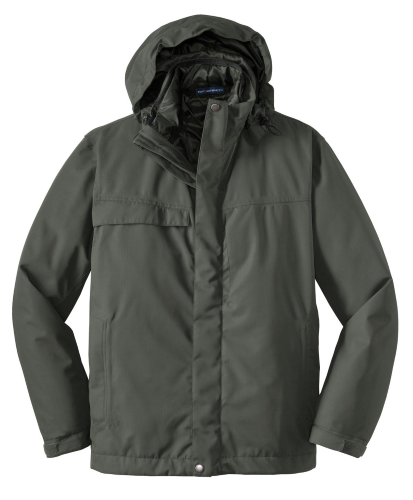 Port Authority Herringbone 3-in-1 Parka