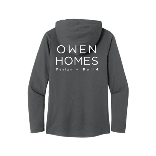 OwenHomes - District Made Ladies Perfect Tri Long Sleeve Hoodie