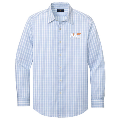 M-Comm - Brooks Brothers Tech Stretch Patterned Shirt v1