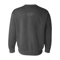 JamesStreetMedSpaTeam - Pigment-Dyed Crewneck Sweatshirt v1
