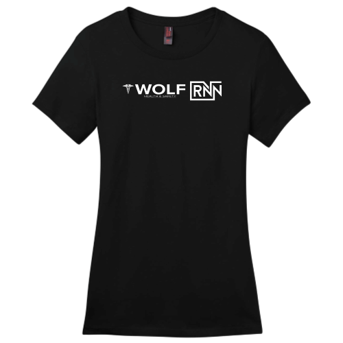RNNMedical - District Made Ladies Perfect Weight Crew Tee
